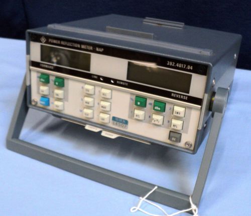 Rohde &amp; schwarz  nap power reflection meter p/n 392.4017.04  &amp; operation manual for sale