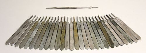 29 Scalpel Knife Handles Jarit Miltex Bard Parker Universal #3 Instruments