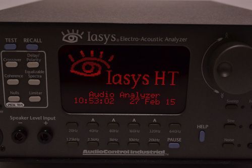 Audiocontrol iasys® ht with ht-100 home theater analyzer for sale