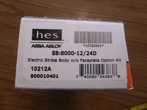 Hes electric door strike assa abloy sb 8000  new in box. for sale