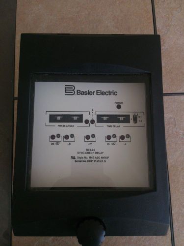 Basler Electric BE1-25 Sync Check Relay