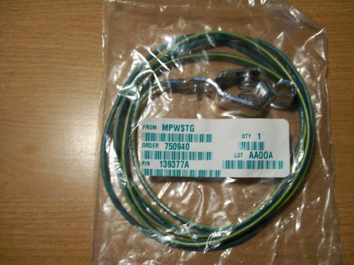 Nordson ground wire with spring clamp. (139377a) for sale