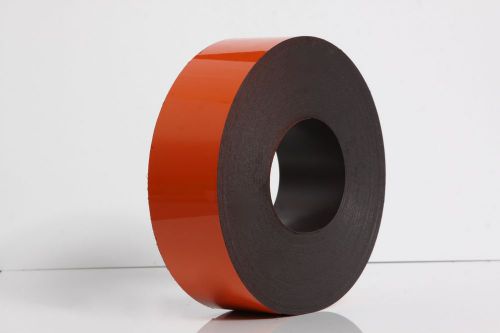Dry erase magnet orange 3&#034;x25&#039; roll .20 mil made in usa for sale