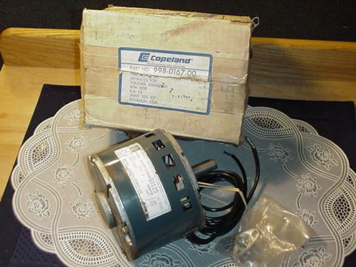 Copeland, GE 998-0167-00 / 5KSP29BG5012S AC Motor 208-230V, RPM 1500/1330, 1 PH