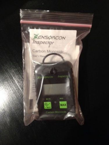 Sensorcon Carbon Monoxide Detector Meter Tester - Only Used 2x - FREE SHIP!
