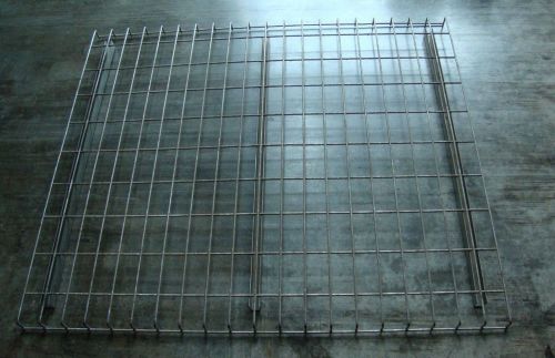 WIRE DECK FOR PALLET RACKING 50&#034; DEEP x 43&#034; WIDE
