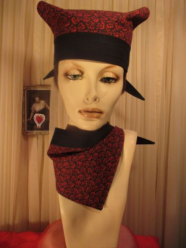 Smart headband scarf by valentine maid &amp;co., headband,scarf, neckerchief, u.s.a. for sale