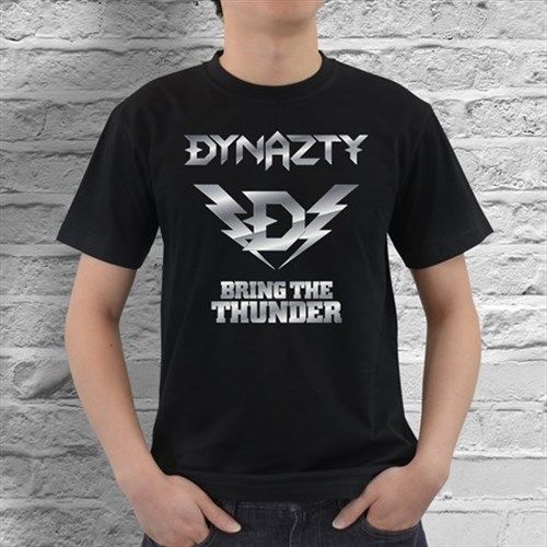New Dynazty Bring The Thunder Mens Black T-Shirt Size S, M, L, XL, XXL, XXXL