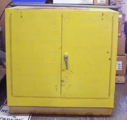 1 USED PROTECTOSEAL 5535 SMALL CABINETS FIRE SAFETY 30 GAL *MAKE OFFER*