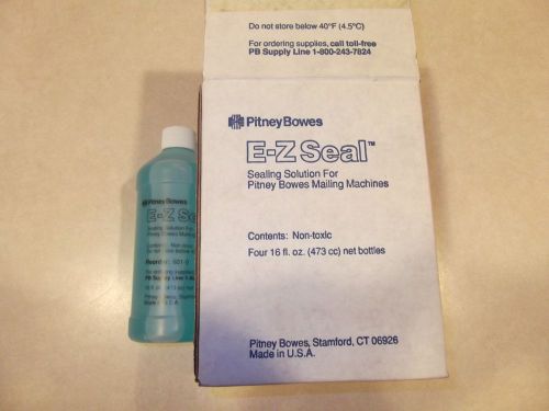Pitney Bowes E-Z Seal 4 pack of 16 oz bottles reorder no. 601-0