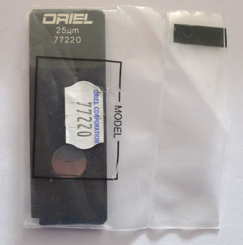 Oriel -Newport  Model  77220 Fixed Slit, 25 µm Width, 3 mm Height