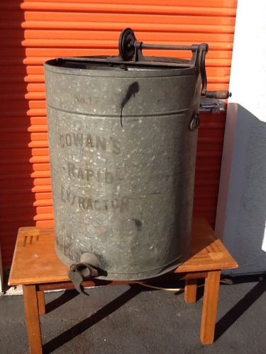 Honey extractor - antique cowans #17 - a.i. root company, 1915 - 1920 for sale