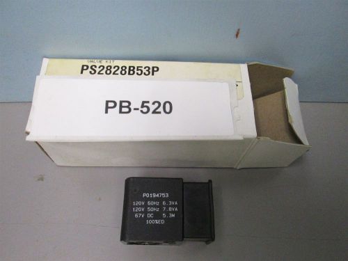 PARKER PS2828B53P  22MM 120 VAC NEW OLD STOCK