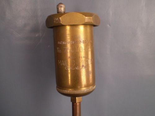 Vintage Brass Maid-O-Mist Inc. Hit &amp; Miss Steam Engine Oiler