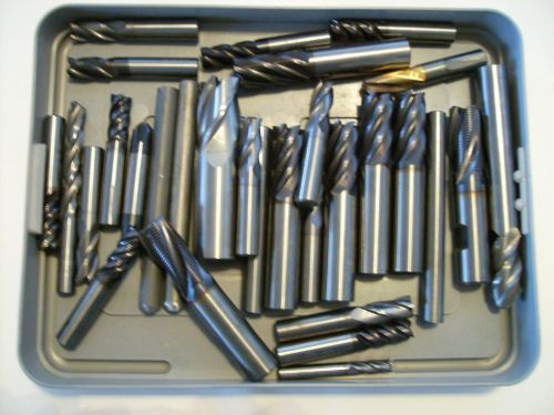 Used and scrap carbide endmills..14lbs