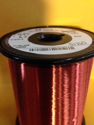 42 AWG Copper Magnet Wire Red 1.67 lbs.
