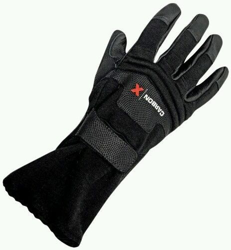 1 (new) pair of bdg carbon x performance gloves (retail139.99) bd96-1-9205 small for sale