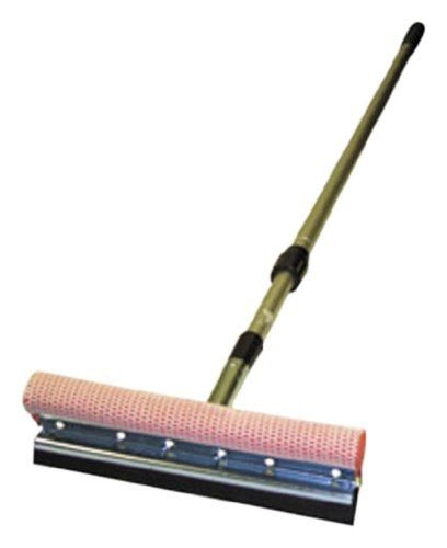 Carrand 9045R 8&#034; Metal Head Standard Squeegee with 42&#034; Extension Handle