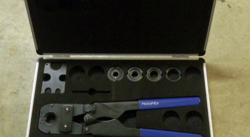 HydroPex 15” Quick-change Multi-jaw Pex Plumbing Press-All Tool Kit