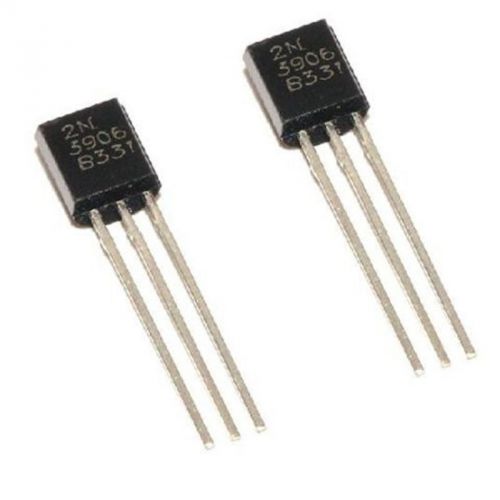 Nicely 100Pcs 2N3906 TO-92 General Propose PNP Transistor US WF