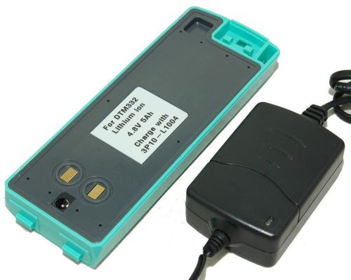 For NiKon DTM-322 Survey Instrument compatible battery