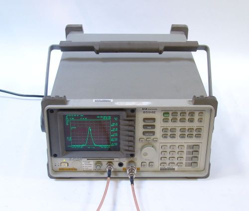HP 8594E Portable Spectrum Analyzer 9 kHz to 2.9 GHz Option 021
