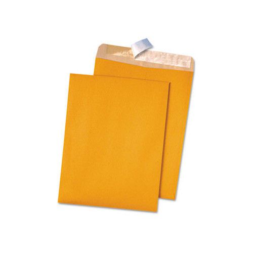 Quality park products 100% recycled kraft redi-strip envelope, 9 x 12, 100/box for sale