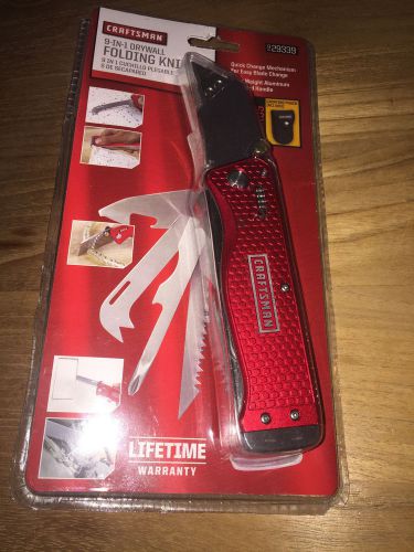 Craftsman 9-in-1 drywall folding knife 9-29339 for sale
