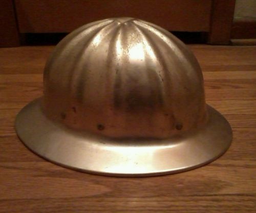 Vintage Superlite Metal Hard Hat Miner Helmet