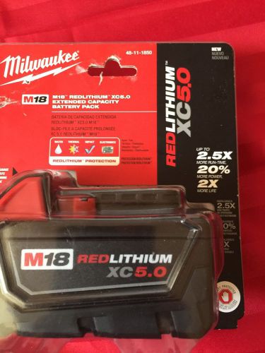 NEW MILWAUKEE  48-11-1850,M18 5.0 EXTENDED