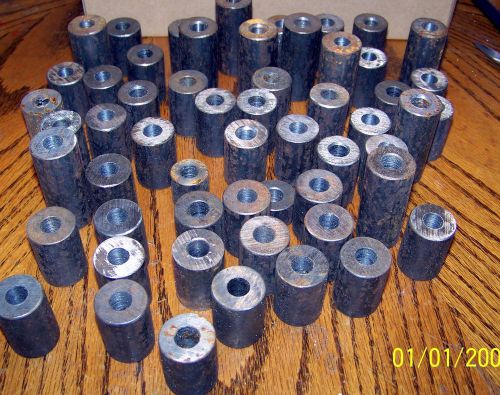 LARGE LOT STEEL BUSHINGS MACHINEST PARTS TOOLS