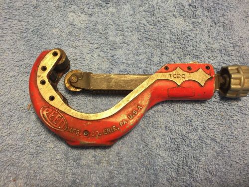 Reed pipe cutter tc2q 1/4 to 2 3/8 o.d. for sale