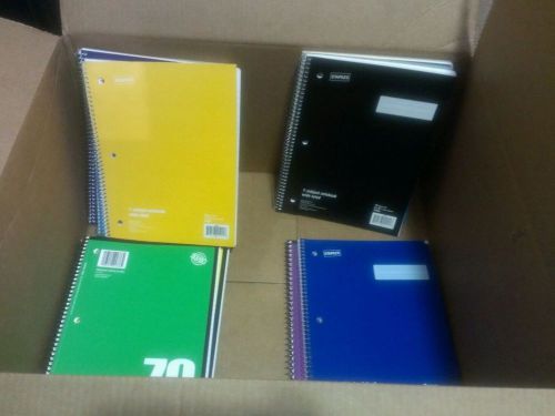 Lot of 1 Subject Notebooks