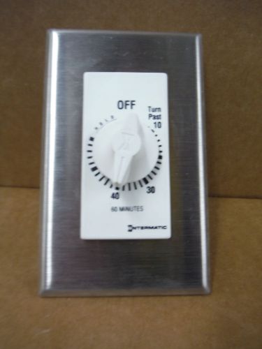 Intermatic 60 minute timer for lights bath fans ff60mc for sale