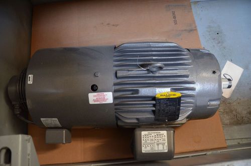 Baldor idm3774t 10hp inverter drive motor 230/460 6000rpm - blower fan - new for sale