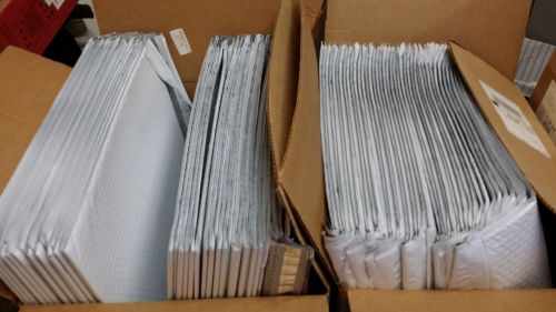84 POLY BUBBLE MAILERS #7 PADDED ENVELOPES 8.5X14.5 Air Jacket Bubble Mailer