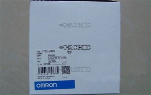 Omron counter h7bx-awd1 12-24vdc new in box for sale