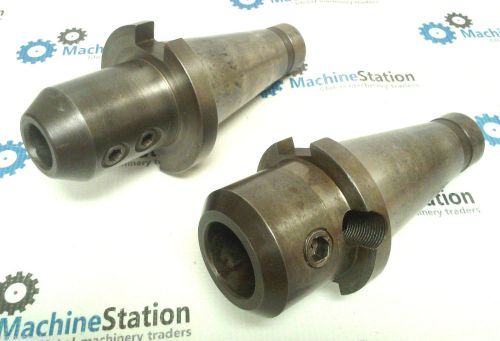 (2) NMTB 50 SHANK END MILL HOLDERS NMTB50 - 1&#034; &amp; 1-1/2&#034;
