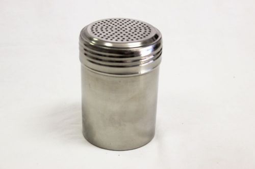 10 Ounce Stainless Steel Dredge Spice Salt Pepper Shaker without Handle