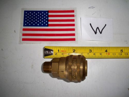 Quick Connect Male 3/8&#034; M NPT Coupler - Air Tool Fitting TOMCO 5000  MADE USA