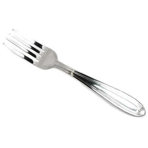 Salsa Dinner Fork 1 Dozen Count Stainless Steel Silverware Flatware