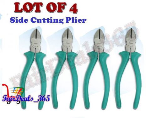 6 INCH SIDE CUTTING PLIERS WITH CABLE STRIPPER HI-LEVERAGE LONG LIFE, HARD&amp;SOFT