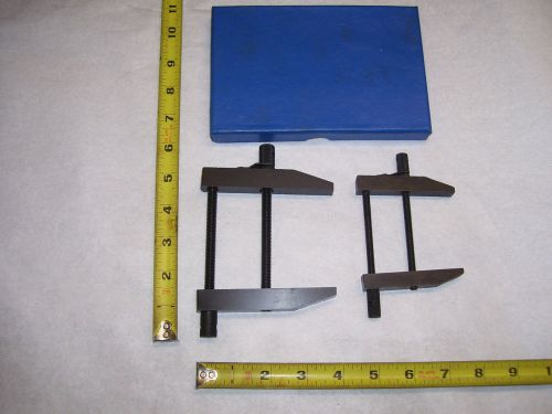 Parallel Clamps, (2)  Machinist / Tool Maker Parallel Clamps, Open to 2-1/4 &amp; 3&#034;