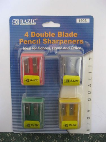 #000137 - 4 Double Blade Pencil Sharpeners