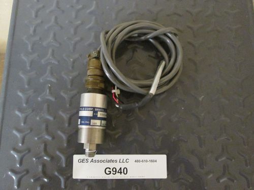 WHITMAN CONTROLS P117G-10H-F12M Pressure Switch