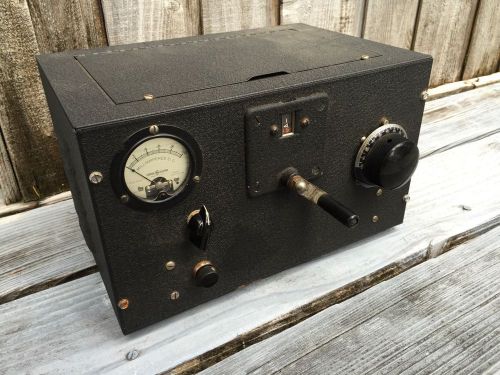 vintage Westinghouse professional DC Milliampmeter Amp Meter rare Tester Milla