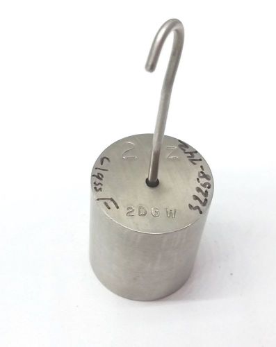 RICE LAKE Stainless Steel Calibration Weight 2 oz Class F Hook