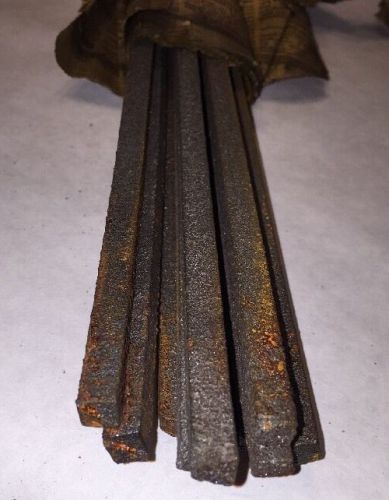 Vintage 10 Cast Iron Welding Rods 20&#034; L X 0.125&#034; X 0.125&#034; - 1/8&#034; X 1/8&#034; Square