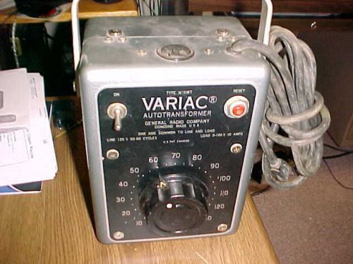 VARIAC W10MT   0 to 140 Volts !0 Amps Autotransformer