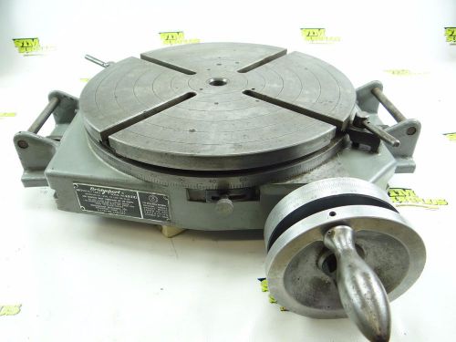 Bridgeport 15&#034; t slot rotary table for sale